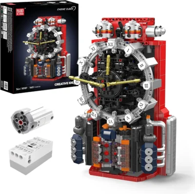 Mould King 10187 The Motorized Cyberpunk Clock Building Block