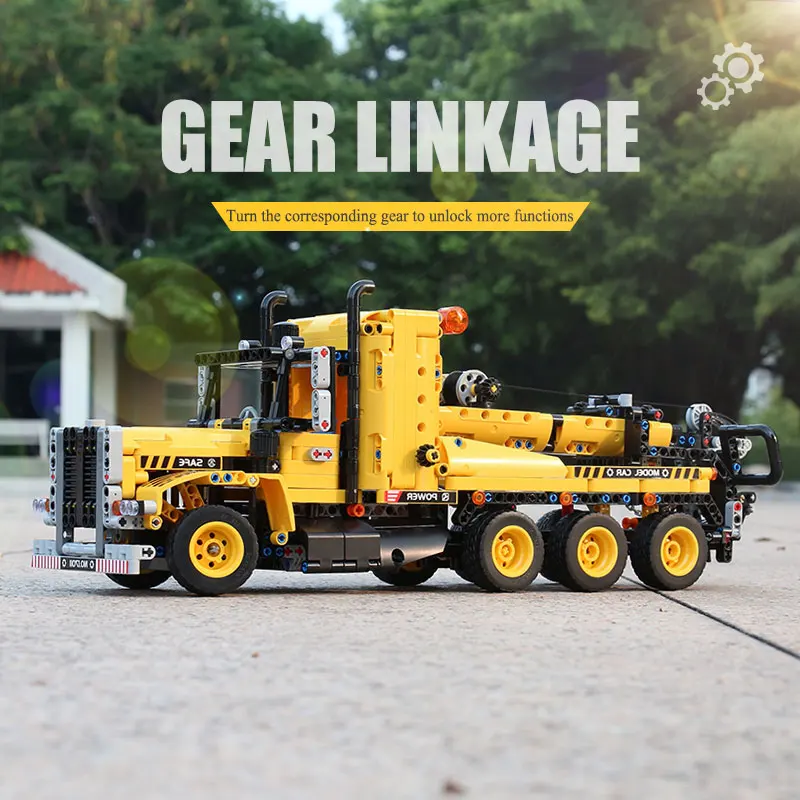 Mould King 17011 The MOC-43434 Tow Truck Building Block - Image 6