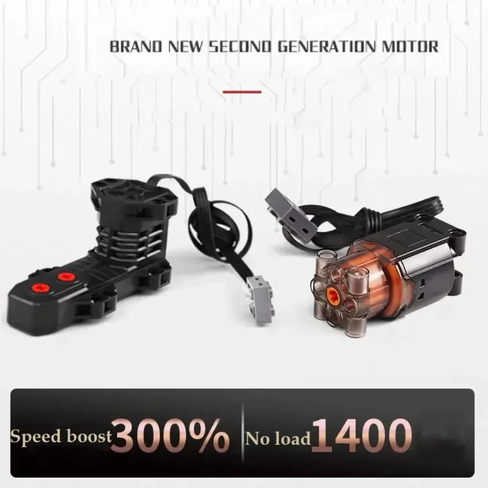 New MOULD KING M-0001 – M-0007 Power Function Parts V2.0 with PF - Image 2