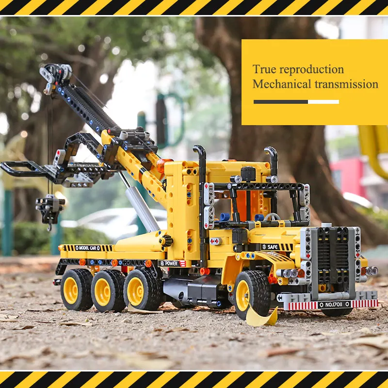 Mould King 17011 The MOC-43434 Tow Truck Building Block - Image 4