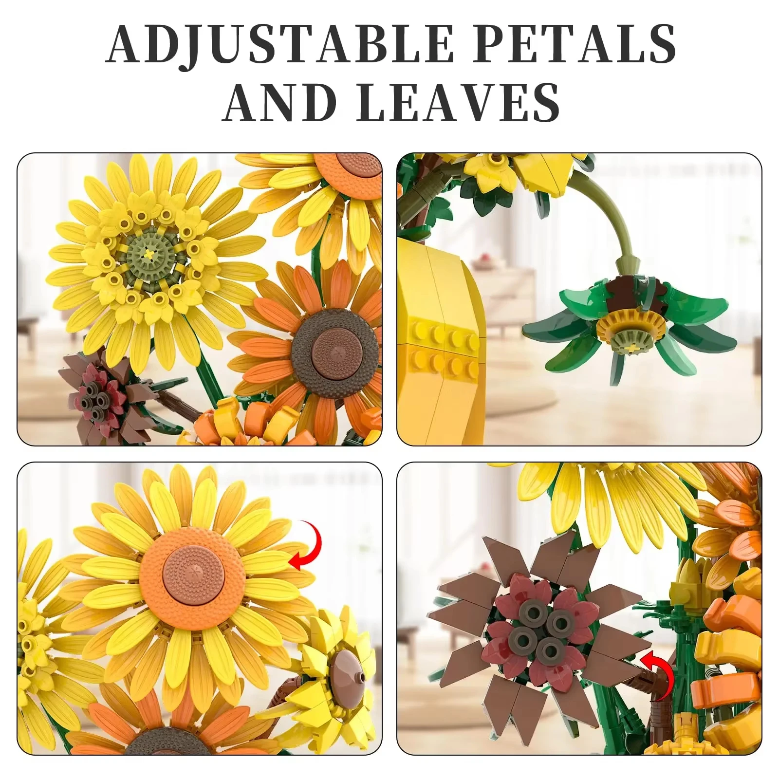 Flower Bundle Eternal Sunflower Building Blocks - Image 4