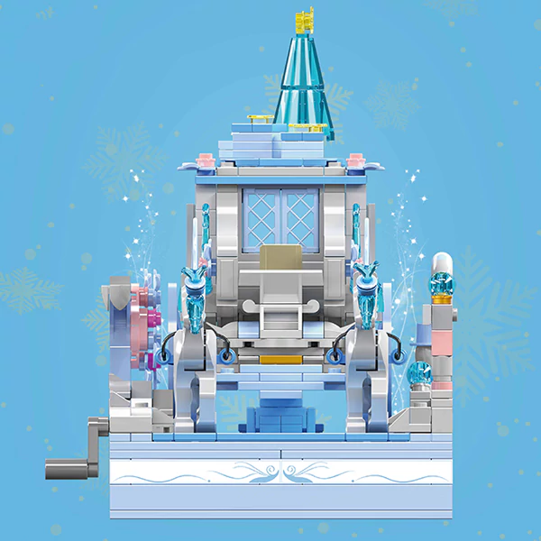 MOULD KING 10161 with 1214 Pieces Snow White Carriage Building Blocks - Image 4